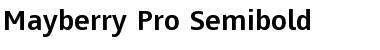 Download Mayberry Pro Semibold Font Download Mayberry Pro Semibold Font