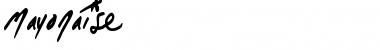 Download Mayonaise Font Download Mayonaise Font