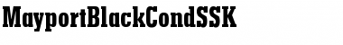 Download MayportBlackCondSSK Font Download MayportBlackCondSSK Font