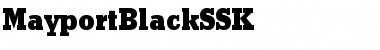 Download MayportBlackSSK Font Download MayportBlackSSK Font