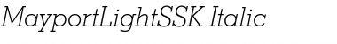 Download MayportLightSSK Font Download MayportLightSSK Font