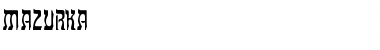 Download Mazurka Font Download Mazurka Font