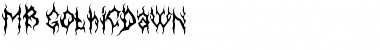 Download MB-GothicDawn Font Download MB-GothicDawn Font