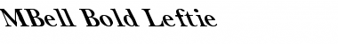 Download MBell Bold Leftie Font Download MBell Bold Leftie Font