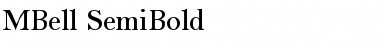 Download MBell-SemiBold Font Download MBell-SemiBold Font