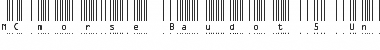 Download MC morse_Baudot_5_Unit BC Font Download MC morse_Baudot_5_Unit BC Font