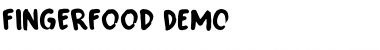 Download Fingerfood DEMO Font Download Fingerfood DEMO Font