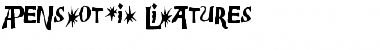 Download Bensgothic Ligatures Font Download Bensgothic Ligatures Font