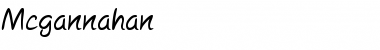 Download Mcgannahan Font Download Mcgannahan Font