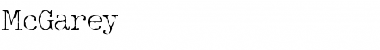 Download McGarey Font Download McGarey Font