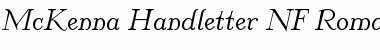 Download McKenna Handletter NF Roman Italic Font Download McKenna Handletter NF Roman Italic Font