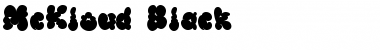 Download McKloud Black Font Download McKloud Black Font