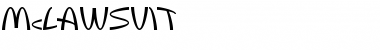 Download McLawsuit Font Download McLawsuit Font
