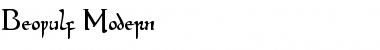 Download Beowulf Modern Font Download Beowulf Modern Font