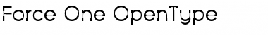 Download Force One Font Download Force One Font