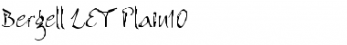 Download Bergell LET Font Download Bergell LET Font