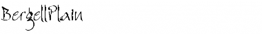 Download BergellPlain Font Download BergellPlain Font