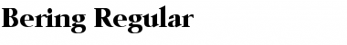 Download Bering Font Download Bering Font