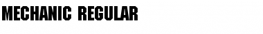 Download Mechanic Font Download Mechanic Font