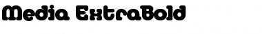 Download Media-ExtraBold Font Download Media-ExtraBold Font