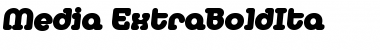 Download Media-ExtraBoldIta Font Download Media-ExtraBoldIta Font