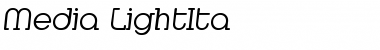 Download Media-LightIta Font Download Media-LightIta Font