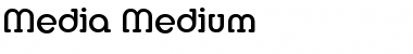 Download Media-Medium Font Download Media-Medium Font