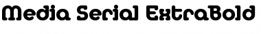 Download Media-Serial-ExtraBold Font Download Media-Serial-ExtraBold Font