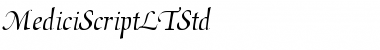 Download MediciScript LT Std Font Download MediciScript LT Std Font