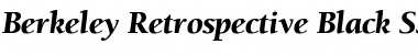 Download Berkeley Retrospective Black SSi Font Download Berkeley Retrospective Black SSi Font