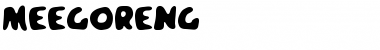 Download Meegoreng Font Download Meegoreng Font