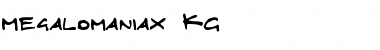 Download Megalomaniax KG Font Download Megalomaniax KG Font