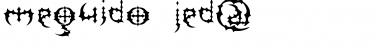 Download meguido-jed@ Font Download meguido-jed@ Font