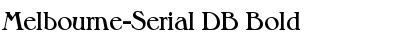 Download Melbourne-Serial DB Font Download Melbourne-Serial DB Font