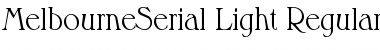 Download MelbourneSerial-Light Font Download MelbourneSerial-Light Font