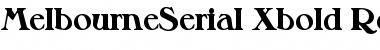 Download MelbourneSerial-Xbold Font Download MelbourneSerial-Xbold Font