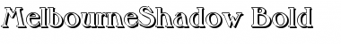 Download MelbourneShadow Font Download MelbourneShadow Font