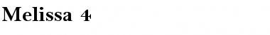 Download Melissa 4 Font Download Melissa 4 Font