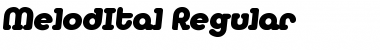 Download MelodItal Font Download MelodItal Font