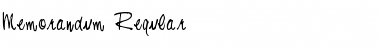 Download Memorandum Font Download Memorandum Font