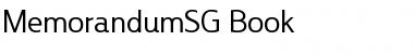 Download MemorandumSG Font Download MemorandumSG Font