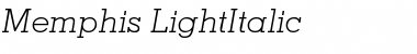 Download Memphis-LightItalic Font Download Memphis-LightItalic Font
