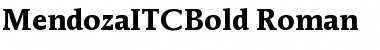 Download MendozaITCBold Font Download MendozaITCBold Font