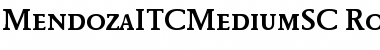 Download MendozaITCMediumSC Font Download MendozaITCMediumSC Font