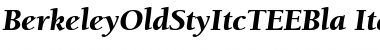 Download BerkeleyOldStyItcTEEBla Font Download BerkeleyOldStyItcTEEBla Font