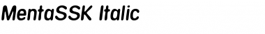 Download MentaSSK Font Download MentaSSK Font