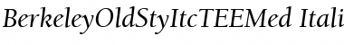 Download BerkeleyOldStyItcTEEMed Font Download BerkeleyOldStyItcTEEMed Font
