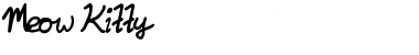 Download Meow_Kitty Font Download Meow_Kitty Font