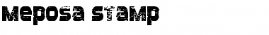 Download Meposa Stamp Font Download Meposa Stamp Font