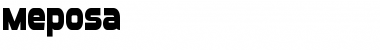 Download Meposa Font Download Meposa Font